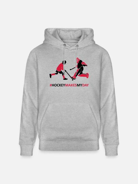 Goalkeeper and player - Stanley/Stella CRUISER Unisex Organic Hoodie - heather grey