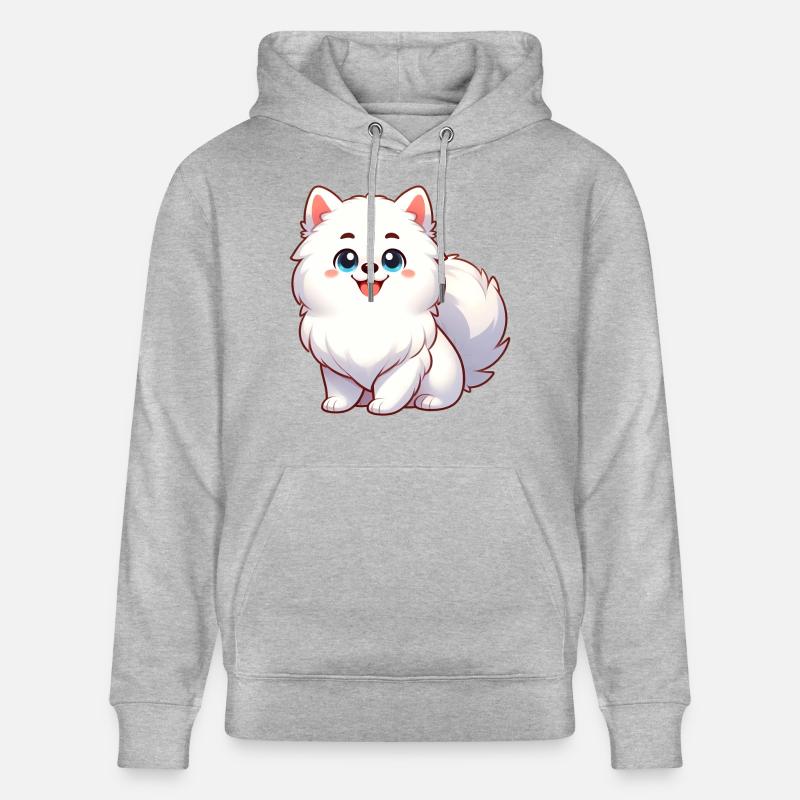 spitz 4 - Sweat à capuche bio CRUISER Stanley/Stella Unisexe - gris chiné