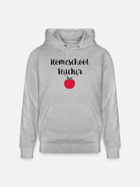 Homeschool Teacher - Stanley/Stella CRUISER Unisex Organic Hoodie - heather grey