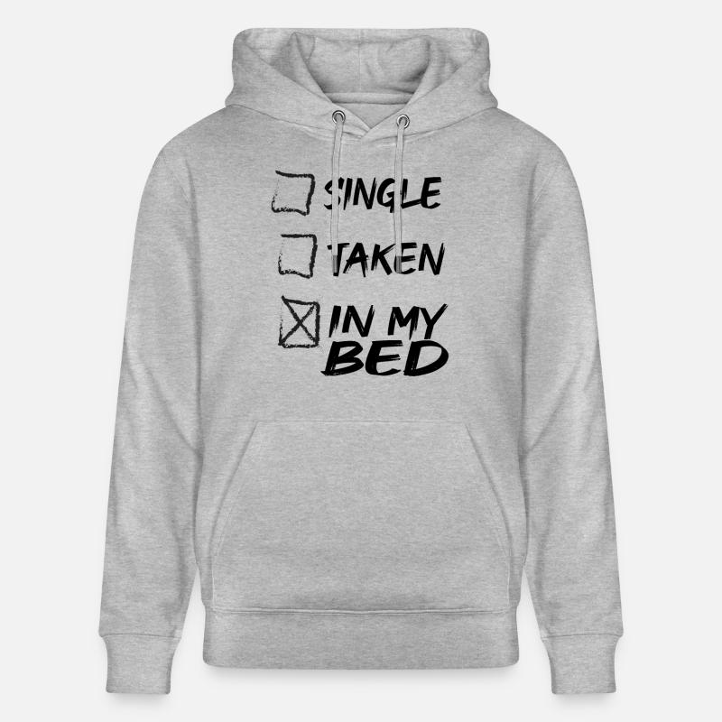 Dans mon lit - Sweat à capuche bio CRUISER Stanley/Stella Unisexe - gris chiné