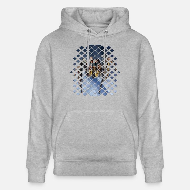 araignée - Sweat à capuche bio CRUISER Stanley/Stella Unisexe - gris chiné
