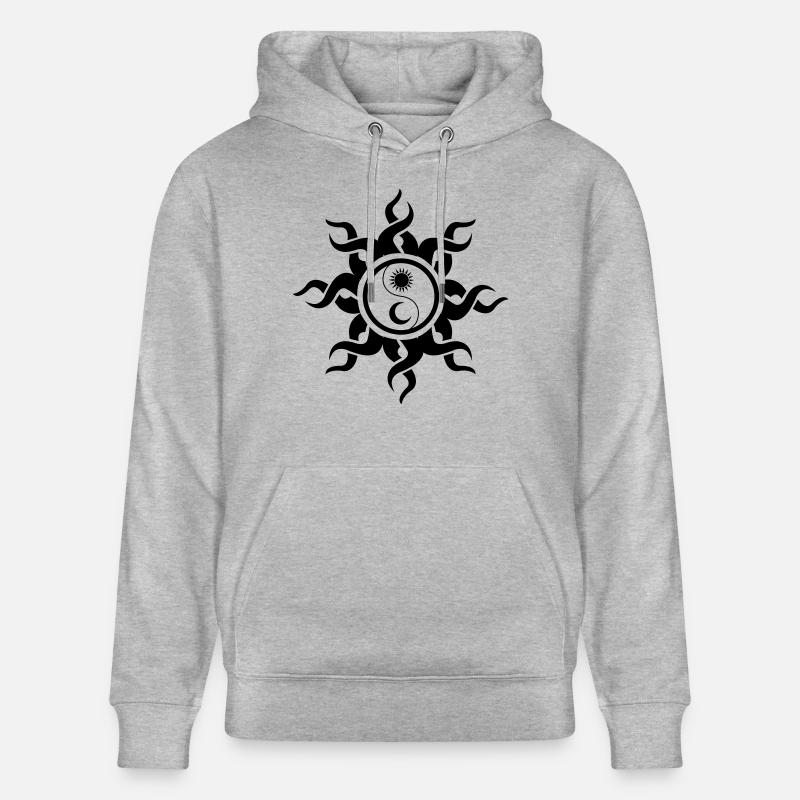 sonne_mond - Sweat à capuche bio CRUISER Stanley/Stella Unisexe - gris chiné