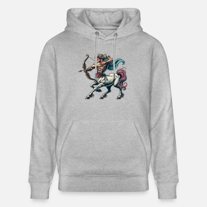 Centaure Centaure - Sweat à capuche bio CRUISER Stanley/Stella Unisexe - gris chiné