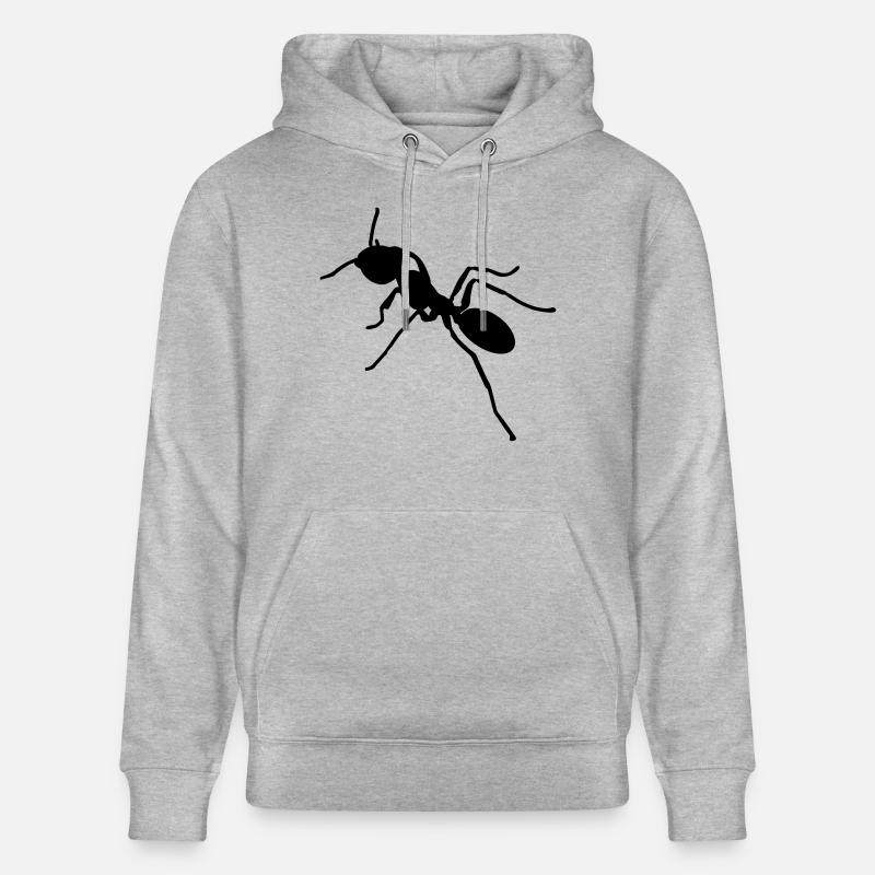 fourmi - Sweat à capuche bio CRUISER Stanley/Stella Unisexe - gris chiné
