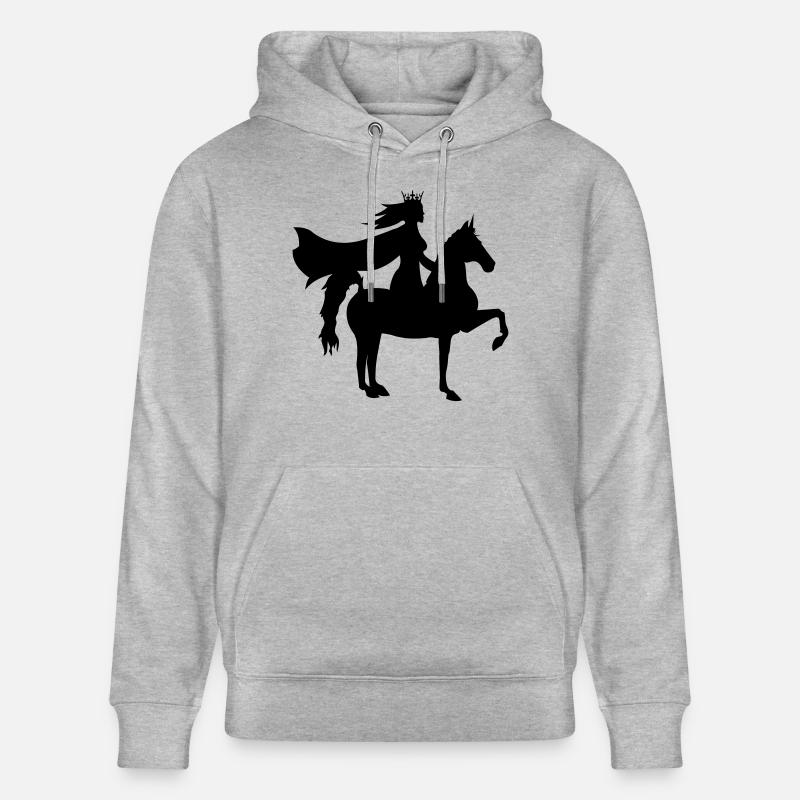 prinzessin - Sweat à capuche bio CRUISER Stanley/Stella Unisexe - gris chiné