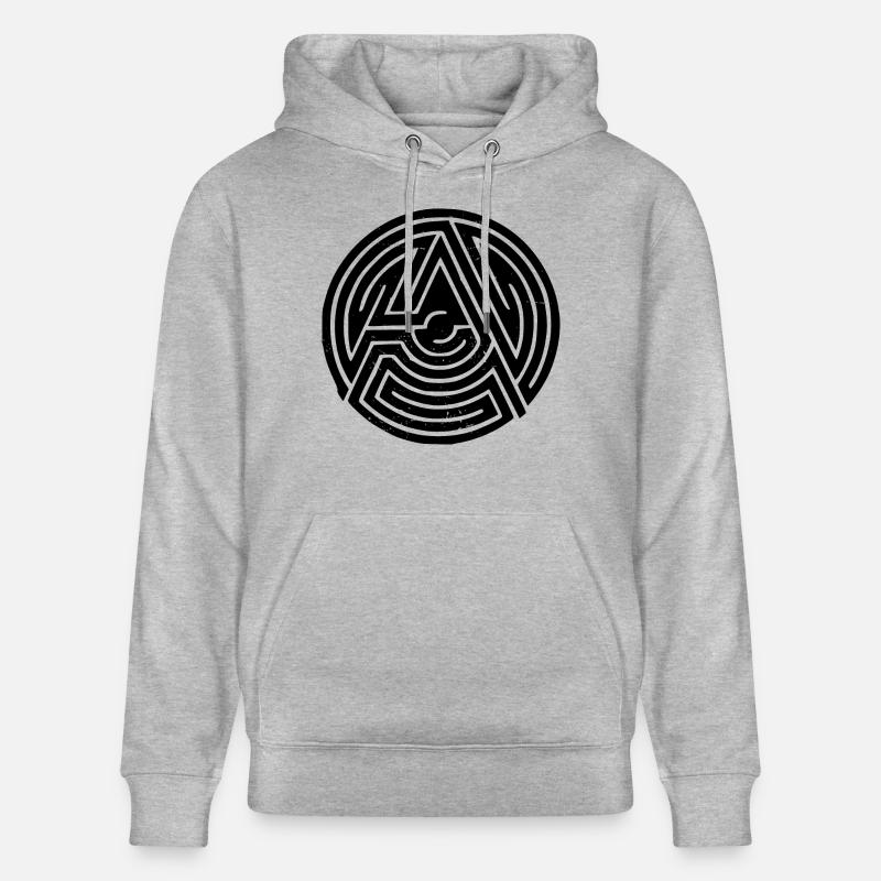 anarchy - Stanley/Stella Unisex Bio-Hoodie CRUISER  - Grau meliert
