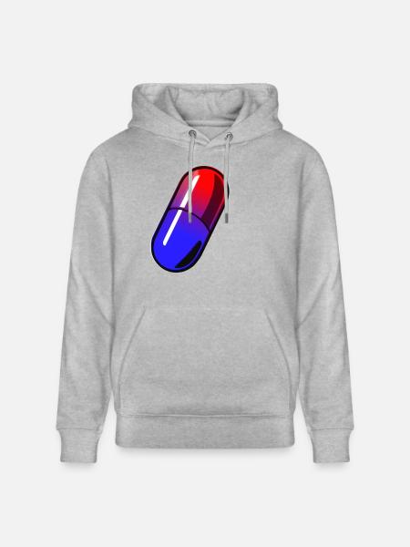 Gélule - Stanley/Stella Unisex Bio-Hoodie CRUISER  - Grau meliert