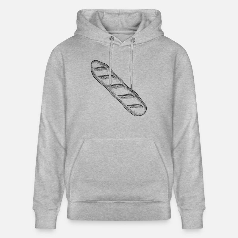 Conception de baguette - Sweat à capuche bio CRUISER Stanley/Stella Unisexe - gris chiné