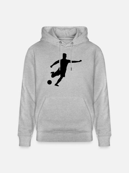 fussballer__f1 - Stanley/Stella CRUISER Unisex Organic Hoodie - heather grey