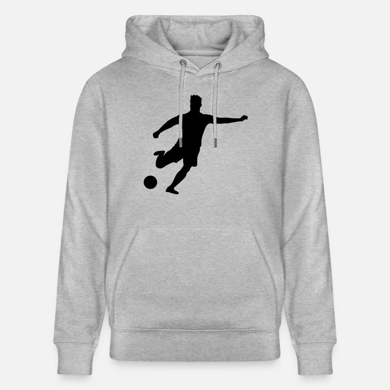 fussballer__f1 - Sweat à capuche bio CRUISER Stanley/Stella Unisexe - gris chiné