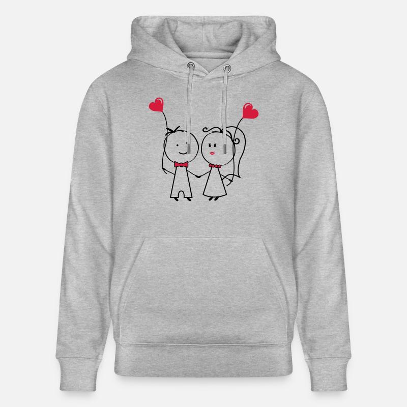 ehepaar_1 - Sweat à capuche bio CRUISER Stanley/Stella Unisexe - gris chiné
