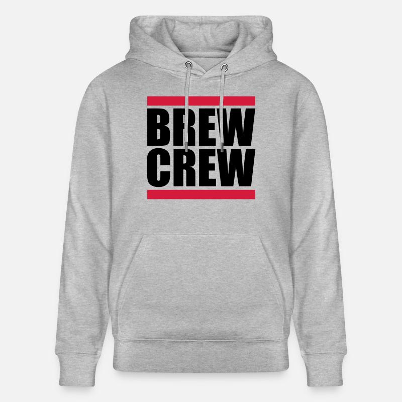 Brew Crew Beam Spell - Sweat à capuche bio CRUISER Stanley/Stella Unisexe - gris chiné