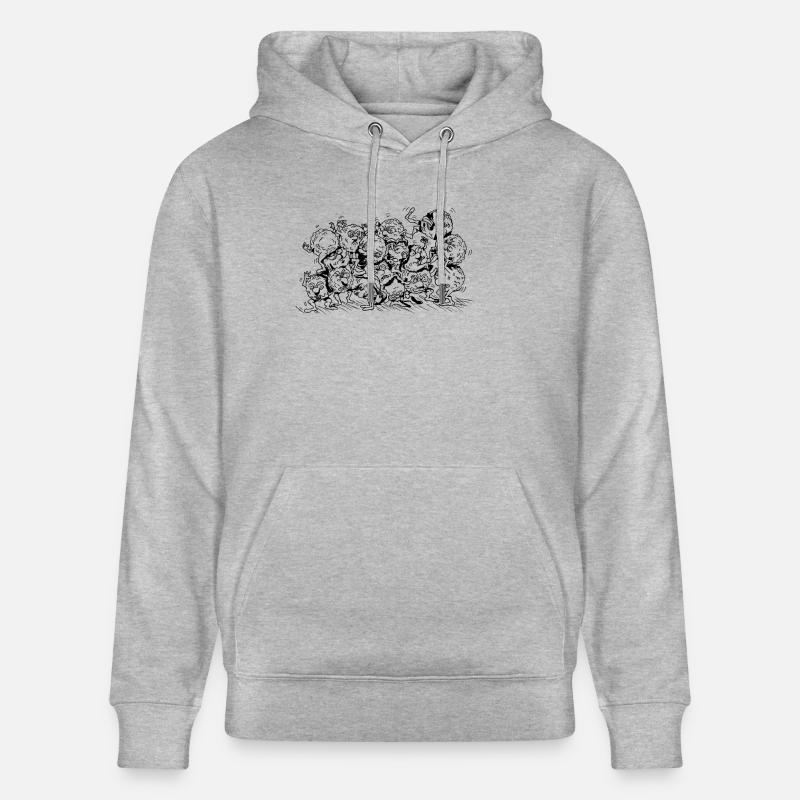 Cellules querelleuses 2 - Sweat à capuche bio CRUISER Stanley/Stella Unisexe - gris chiné