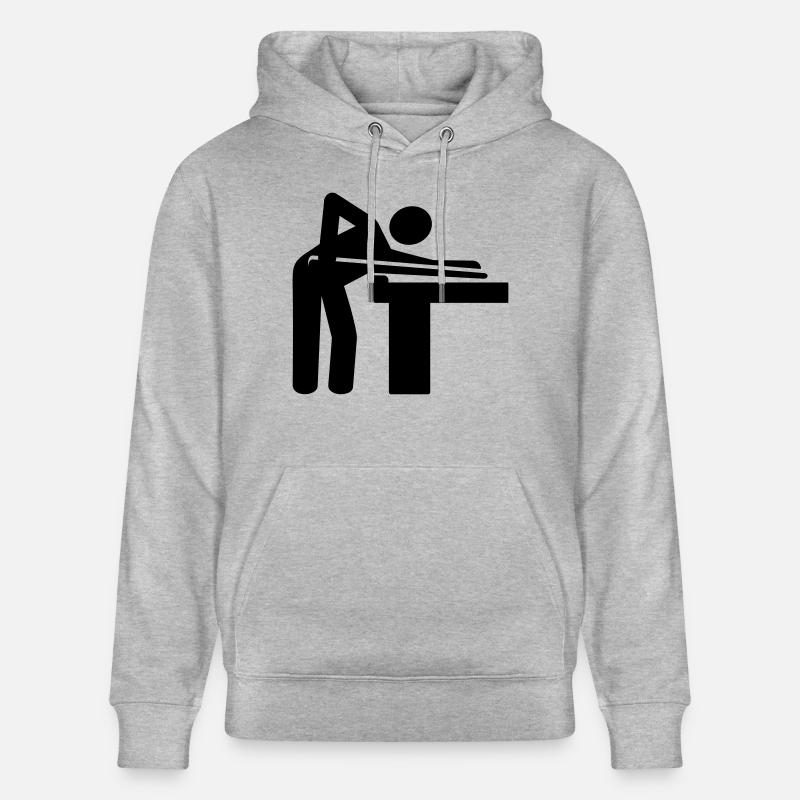 Billard - Sweat à capuche bio CRUISER Stanley/Stella Unisexe - gris chiné