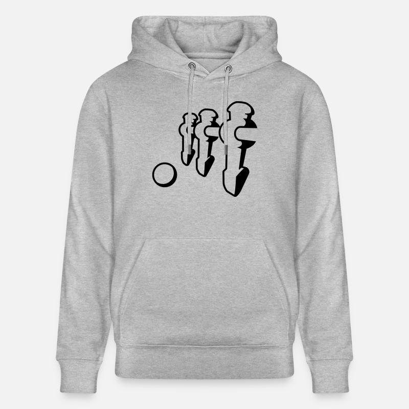 Kicker (contour) - Kicker shirt - Sweat à capuche bio CRUISER Stanley/Stella Unisexe - gris chiné