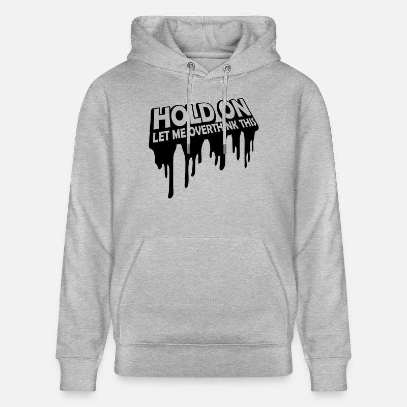 Permettez-moi d’exagérer - Sweat à capuche bio CRUISER Stanley/Stella Unisexe - gris chiné