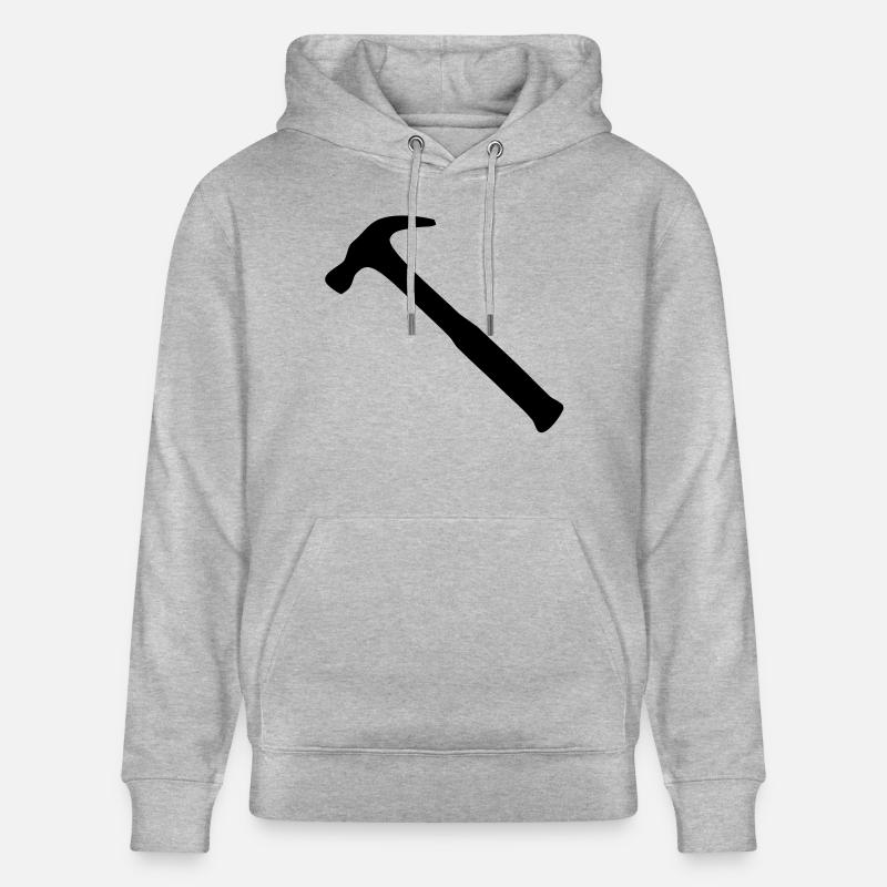 marteau - Sweat à capuche bio CRUISER Stanley/Stella Unisexe - gris chiné