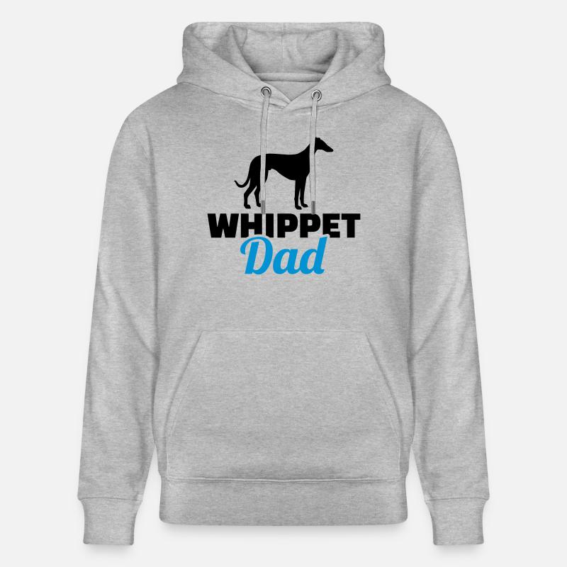 Whippet - Stanley/Stella Unisex Bio-Hoodie CRUISER - Grau meliert