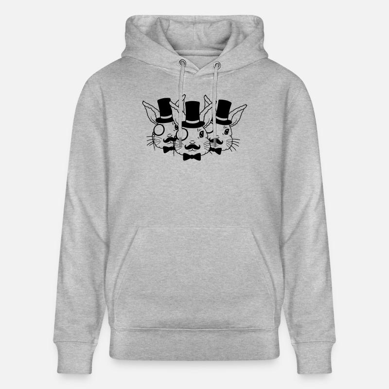 Équipe des amis Sir Hasen - Sweat à capuche bio CRUISER Stanley/Stella Unisexe - gris chiné