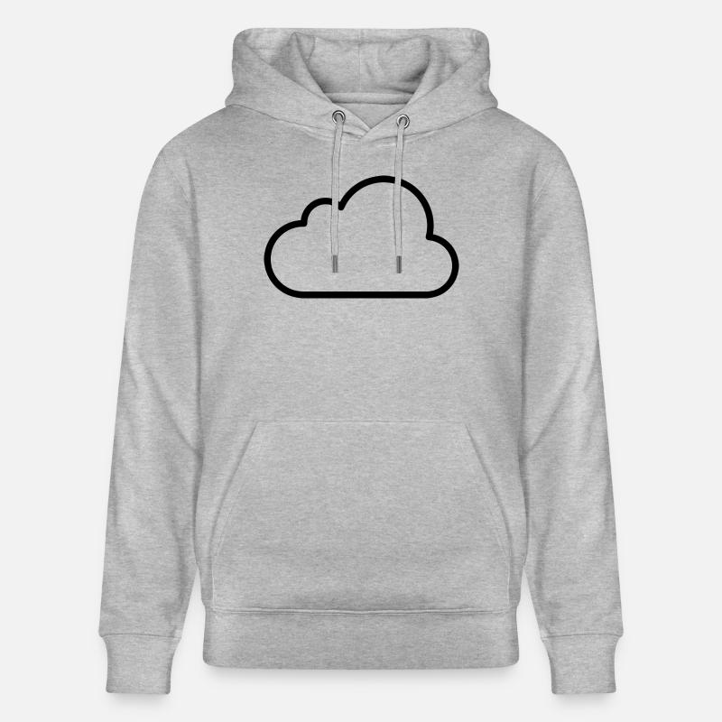 cloud - Sweat à capuche bio CRUISER Stanley/Stella Unisexe - gris chiné