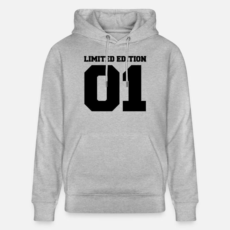 Édition limitée 01 - Sweat à capuche bio CRUISER Stanley/Stella Unisexe - gris chiné