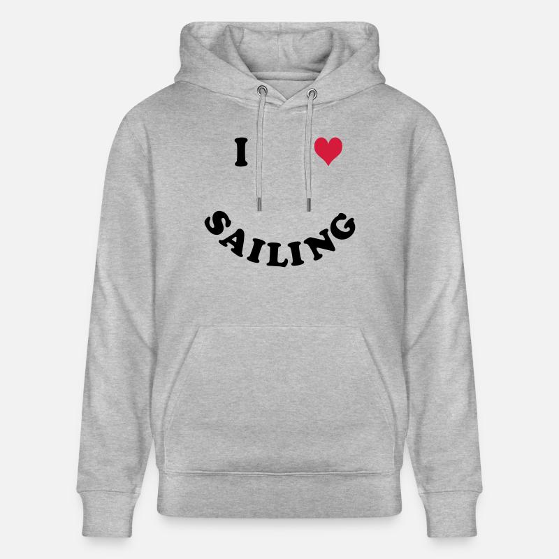 Voile - Sweat à capuche bio CRUISER Stanley/Stella Unisexe - gris chiné
