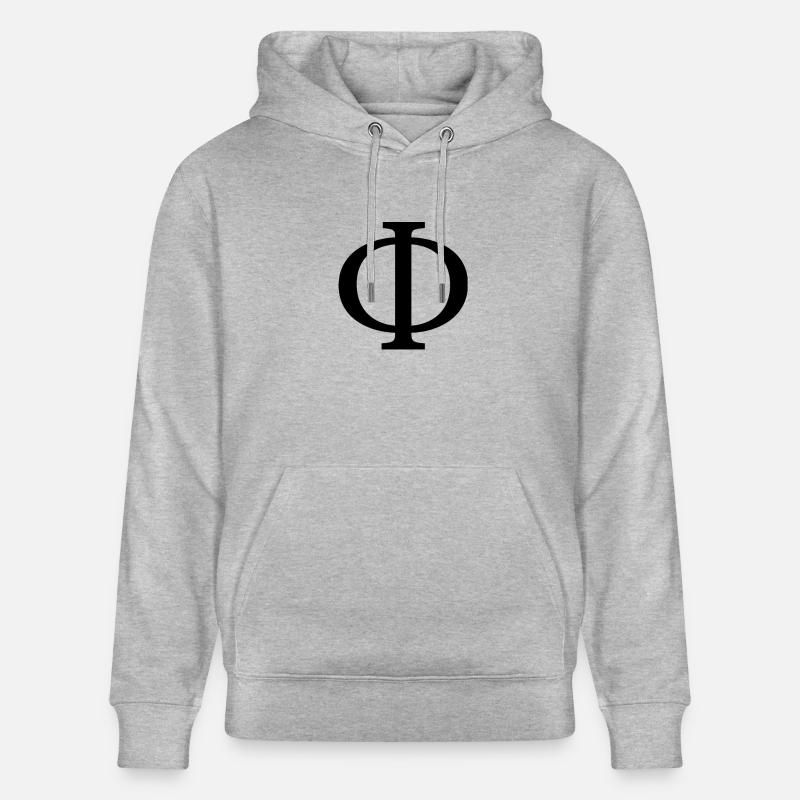 Phi - Sweat à capuche bio CRUISER Stanley/Stella Unisexe - gris chiné