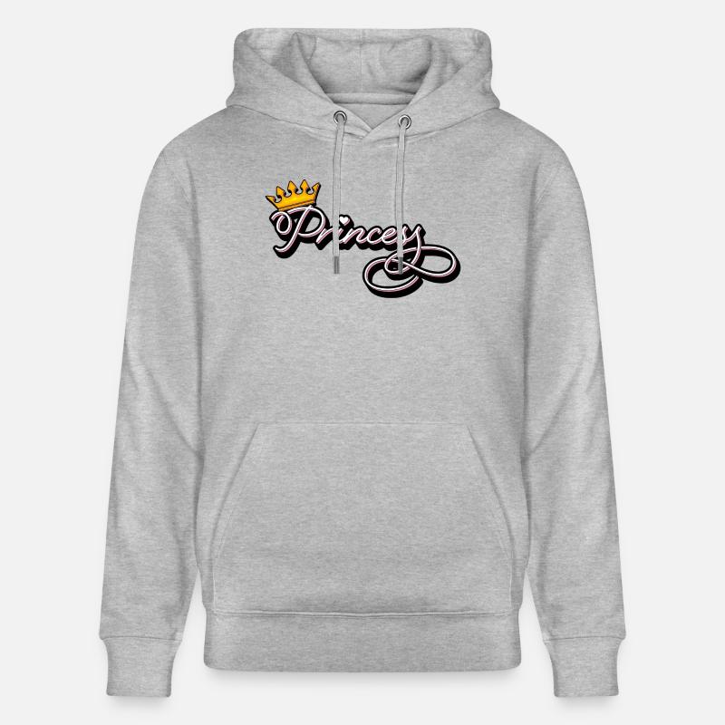 Princesse - Le design princesse - Sweat à capuche bio CRUISER Stanley/Stella Unisexe - gris chiné