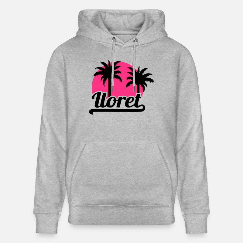 Lloret de Mar - Sweat à capuche bio CRUISER Stanley/Stella Unisexe - gris chiné
