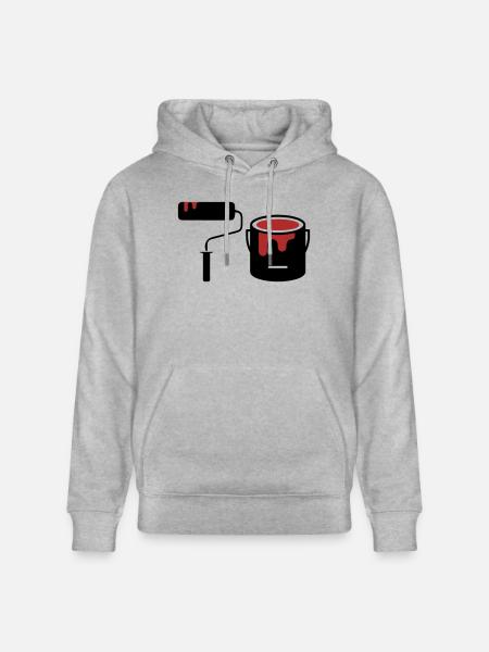 delete - Stanley/Stella CRUISER Unisex Organic Hoodie - heather grey