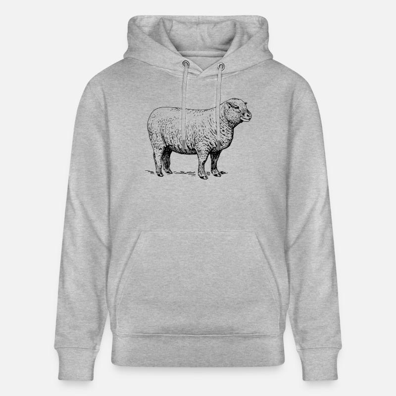 sheep97 - Sweat à capuche bio CRUISER Stanley/Stella Unisexe - gris chiné