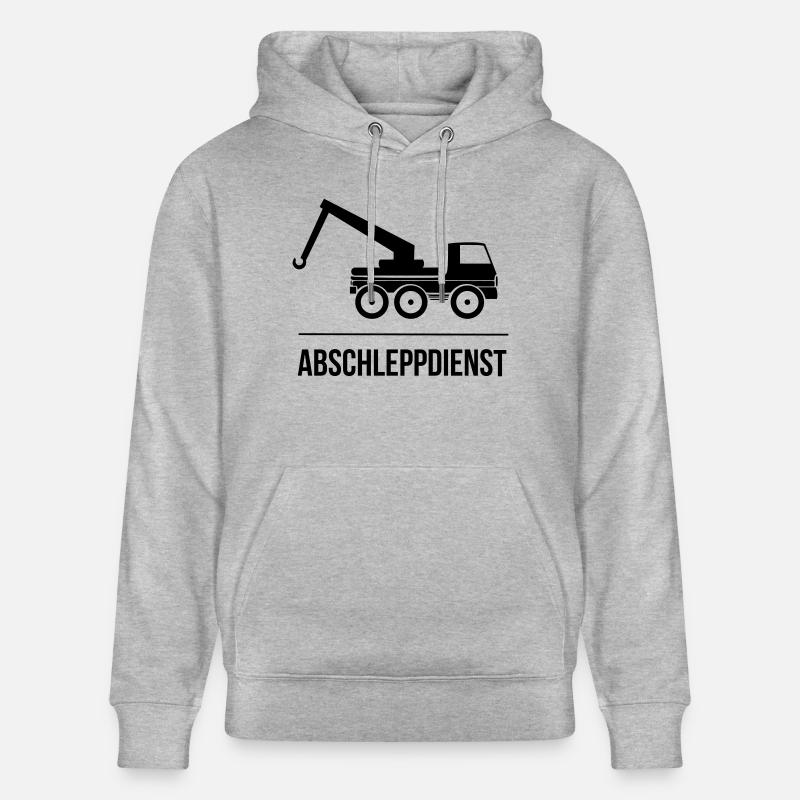 Abschleppdienst - Stanley/Stella Unisex Bio-Hoodie CRUISER  - Grau meliert