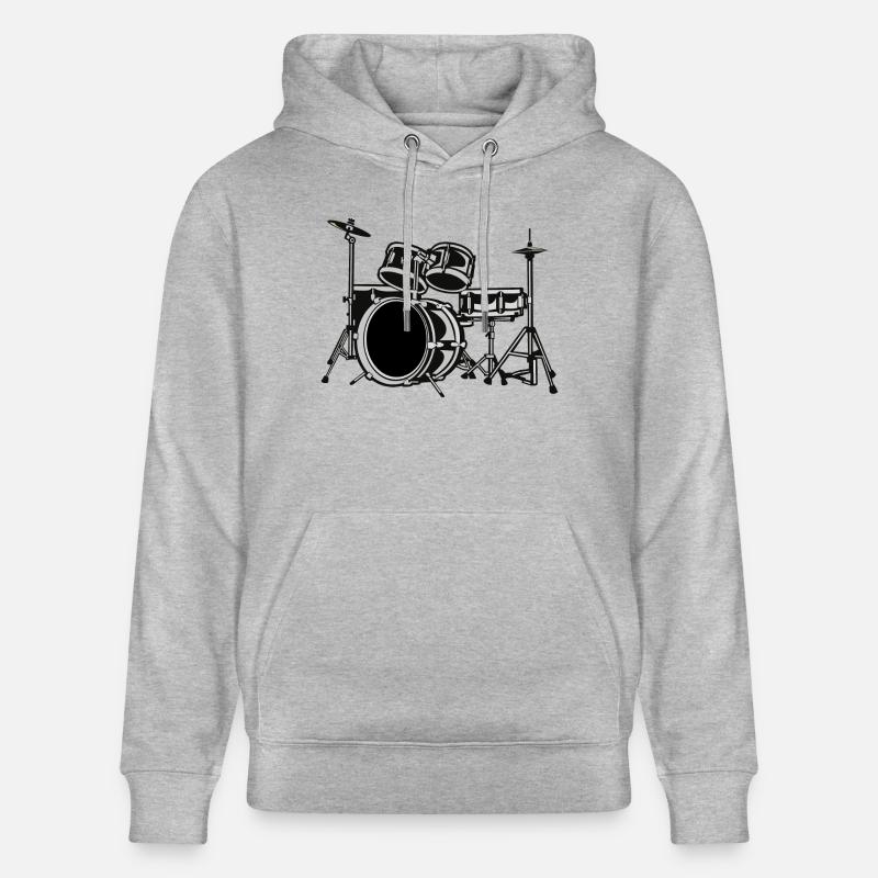 2541614 135426268 percussion - Sweat à capuche bio CRUISER Stanley/Stella Unisexe - gris chiné