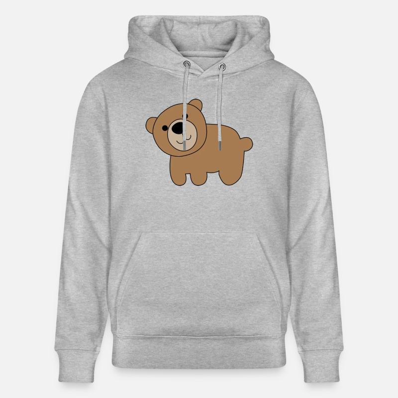 Ours - Sweat à capuche bio CRUISER Stanley/Stella Unisexe - gris chiné
