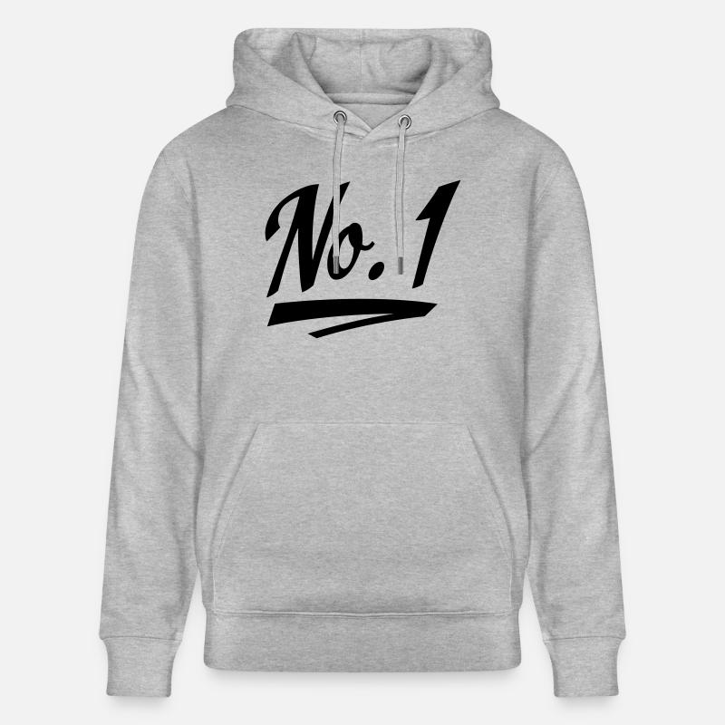 Nummer eins - Stanley/Stella Unisex Bio-Hoodie CRUISER - Grau meliert