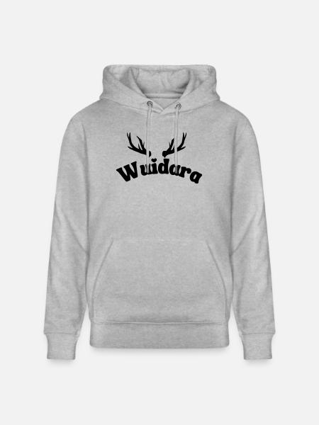 Wuidara - Stanley/Stella Unisex Bio-Hoodie CRUISER  - Grau meliert