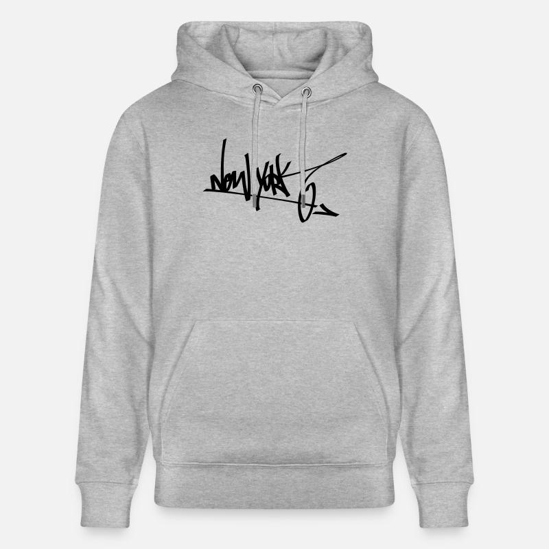 graffity New York 01 - Sweat à capuche bio CRUISER Stanley/Stella Unisexe - gris chiné