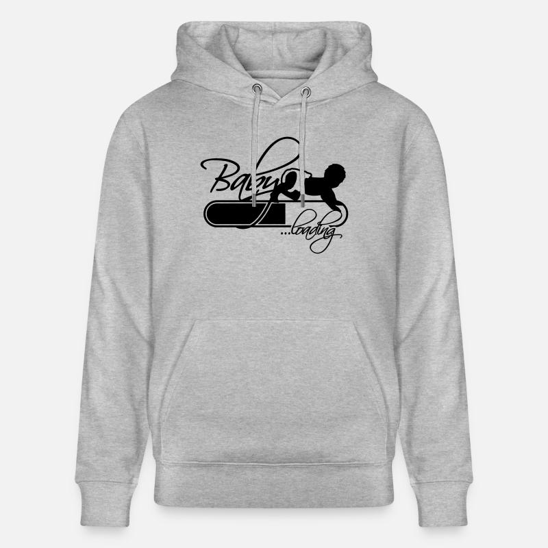 Baby Loading Logo - Sweat à capuche bio CRUISER Stanley/Stella Unisexe - gris chiné
