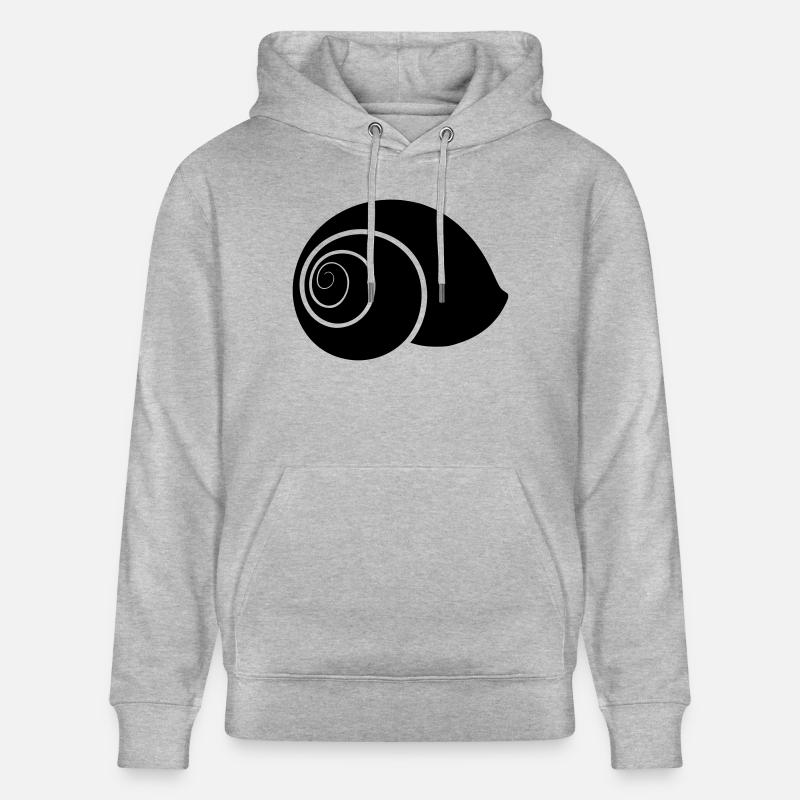 SNAILCASE - Sweat à capuche bio CRUISER Stanley/Stella Unisexe - gris chiné