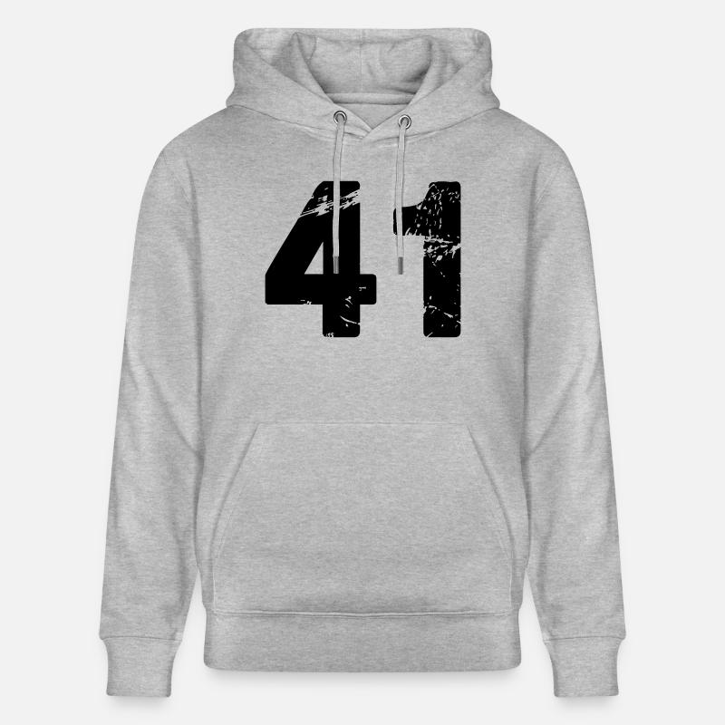 41 - Sweat à capuche bio CRUISER Stanley/Stella Unisexe - gris chiné