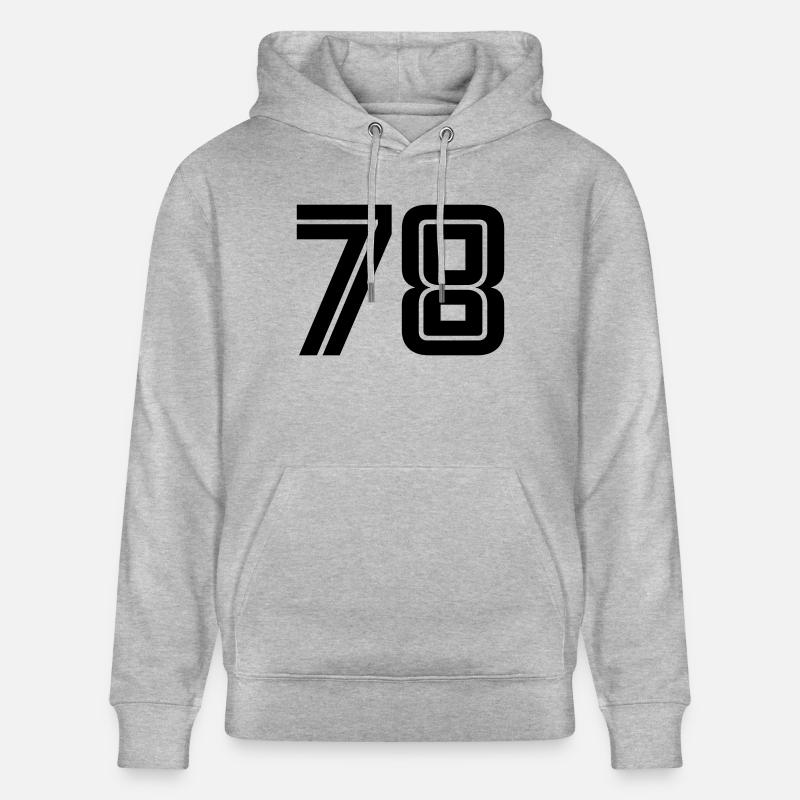 78 - Sweat à capuche bio CRUISER Stanley/Stella Unisexe - gris chiné