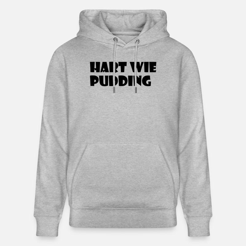 Hart wie Pudding - Stanley/Stella Unisex Bio-Hoodie CRUISER  - Grau meliert