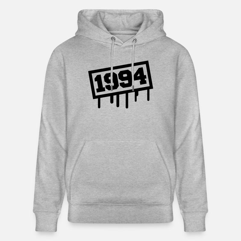 1994 - Sweat à capuche bio CRUISER Stanley/Stella Unisexe - gris chiné