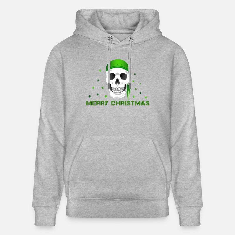 Joyeux Noël - Sweat à capuche bio CRUISER Stanley/Stella Unisexe - gris chiné