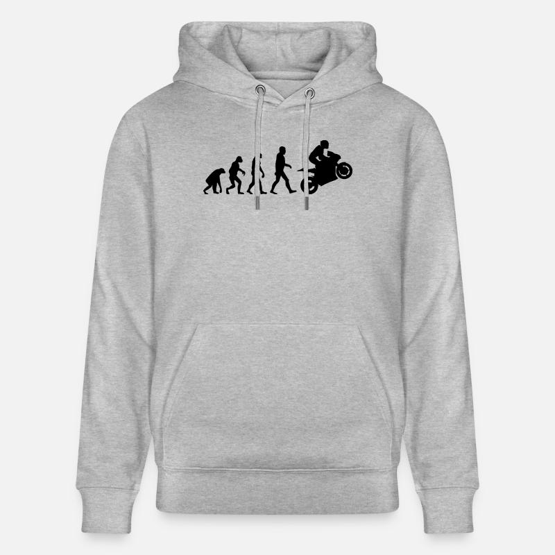 Sport Biker Evolution - Sweat à capuche bio CRUISER Stanley/Stella Unisexe - gris chiné