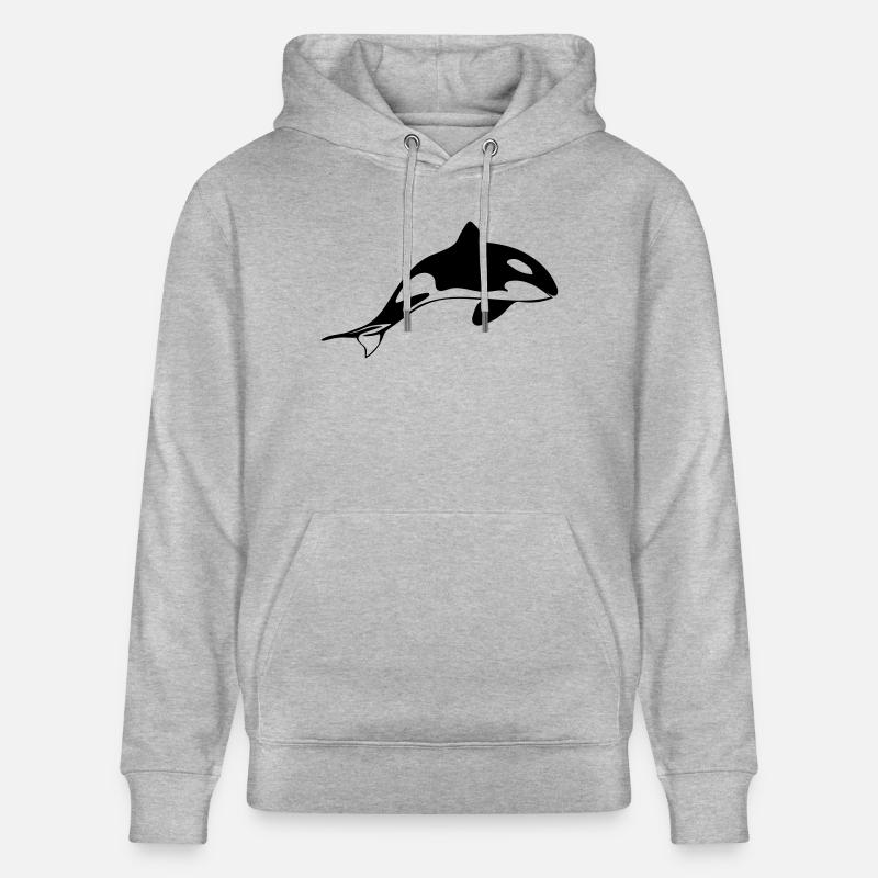 Orca - Sweat à capuche bio CRUISER Stanley/Stella Unisexe - gris chiné