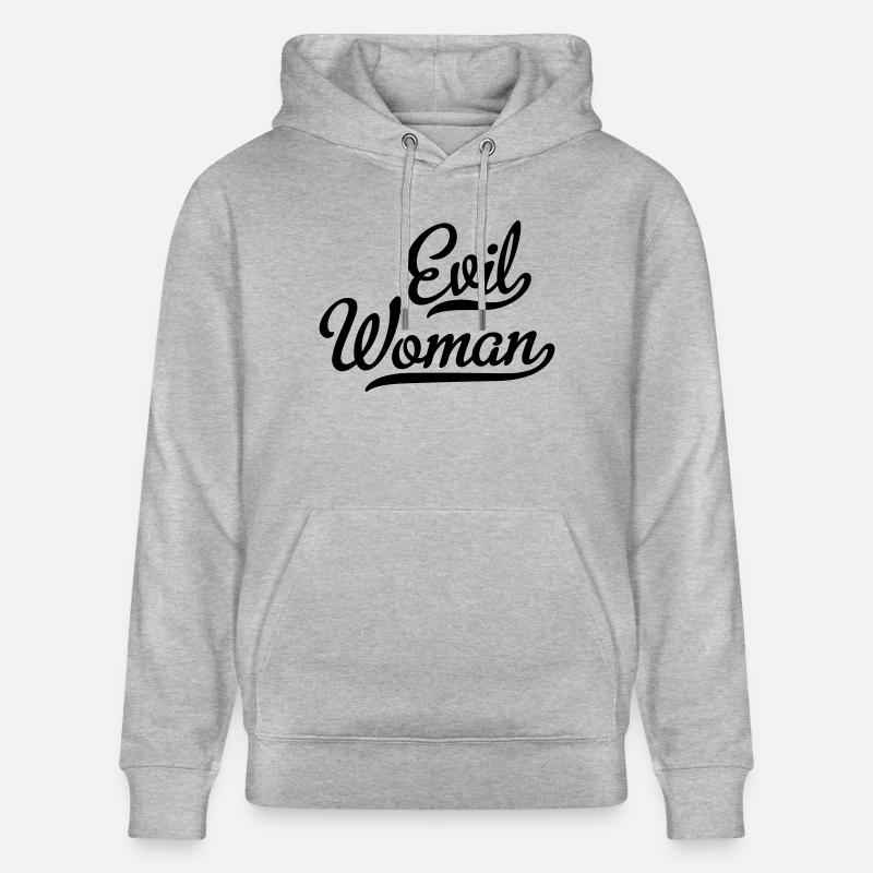 Femme maléfique - Sweat à capuche bio CRUISER Stanley/Stella Unisexe - gris chiné