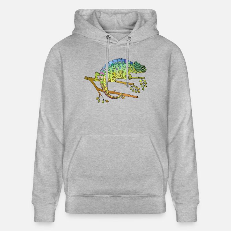 Caméléon - Sweat à capuche bio CRUISER Stanley/Stella Unisexe - gris chiné