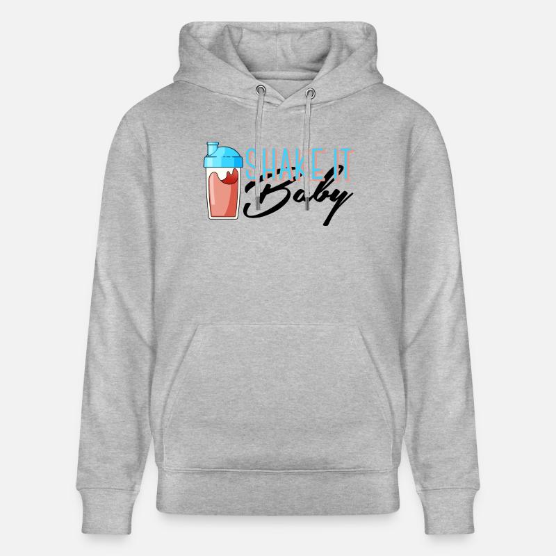 Secouez-le bébé - Sweat à capuche bio CRUISER Stanley/Stella Unisexe - gris chiné