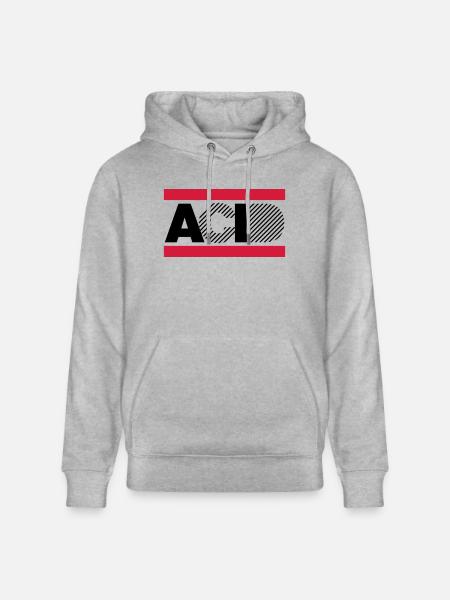 ACID - Stanley/Stella CRUISER Unisex Organic Hoodie - heather grey